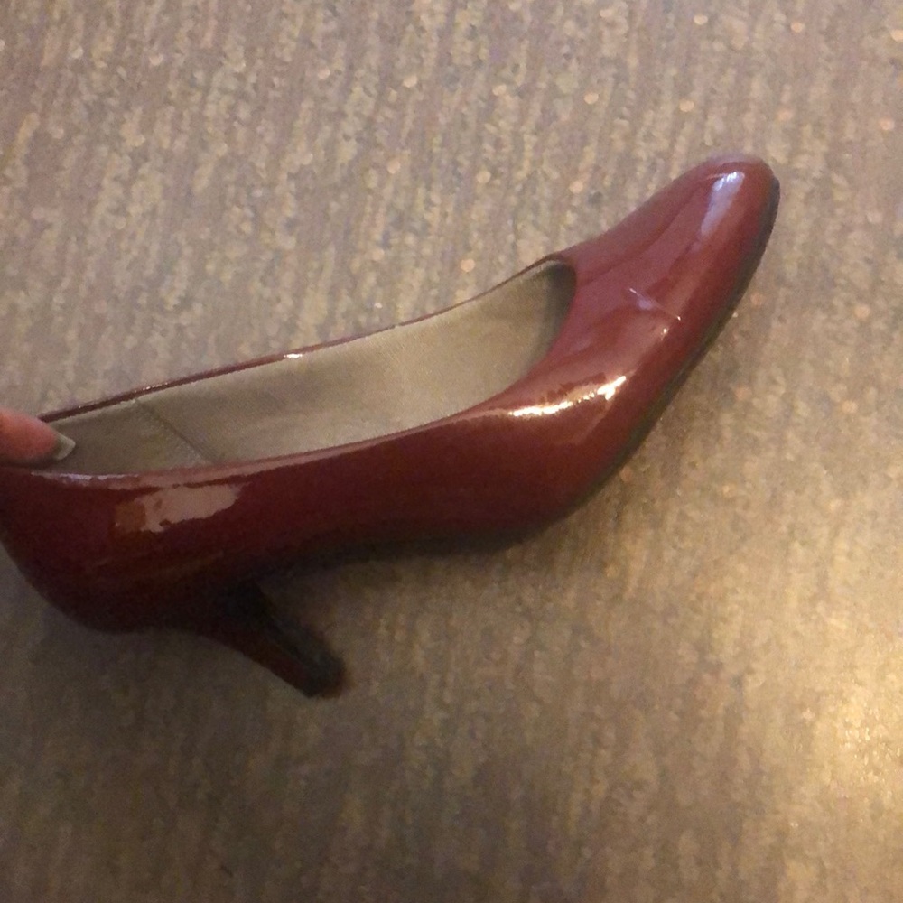 Burgundy heels
